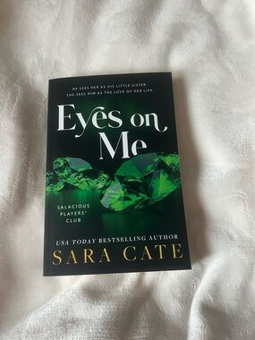 3 FOR $30! Eyes on Me by Sara Cate - Black & Green Paperback